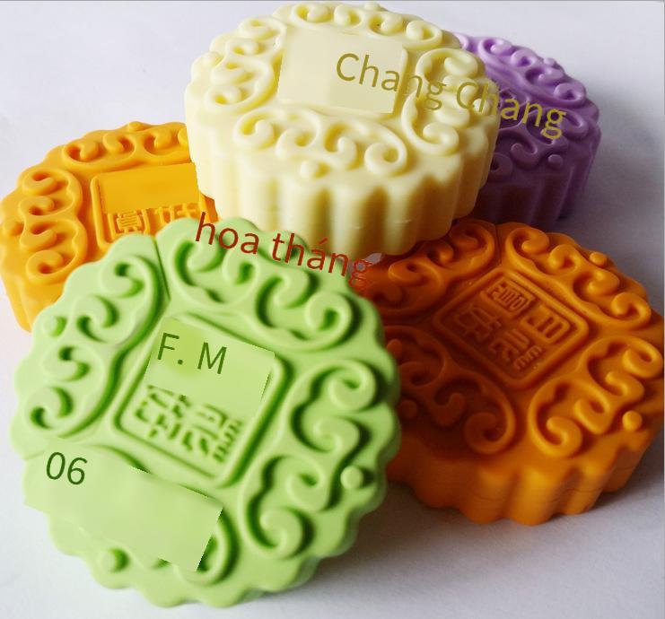 Quảng cáo sản xuất đĩa U PVC mô phỏng bánh trung thu đĩa U khuôn mở món quà tùy chỉnh bánh trung thu đĩa U biểu tượng tùy chỉnh