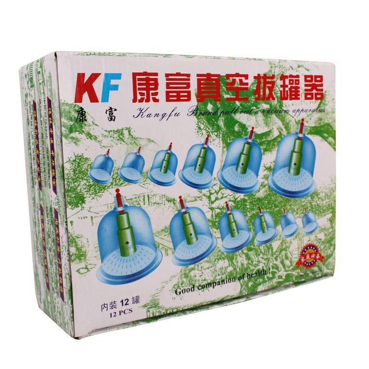 Bộ Giác Hơi Không Dùng Lửa 12 Cốc Cao Cấp