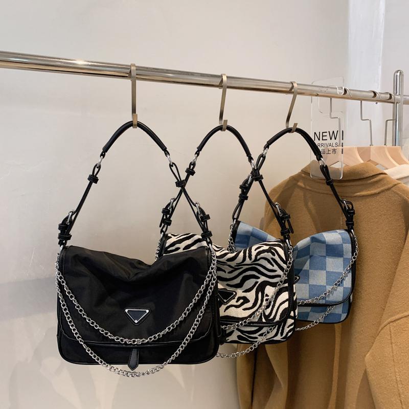 Vải Oxford Lớn Đeo Vai Cho Nữ Xu Hướng Mới 2021 Dây Chuyền Sang Trọng Túi Xách Nữ Shop Túi Áo Thiết Kế Túi Cầm Tay túi