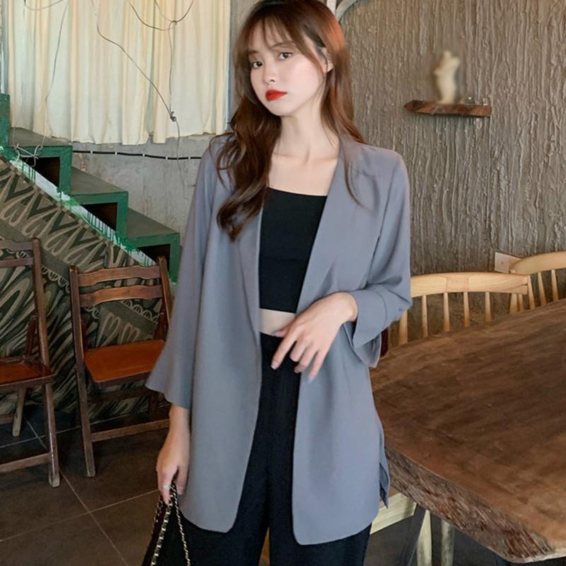 Áo Khoác Cổ Chữ V Thời Trang Dành Cho Nữ