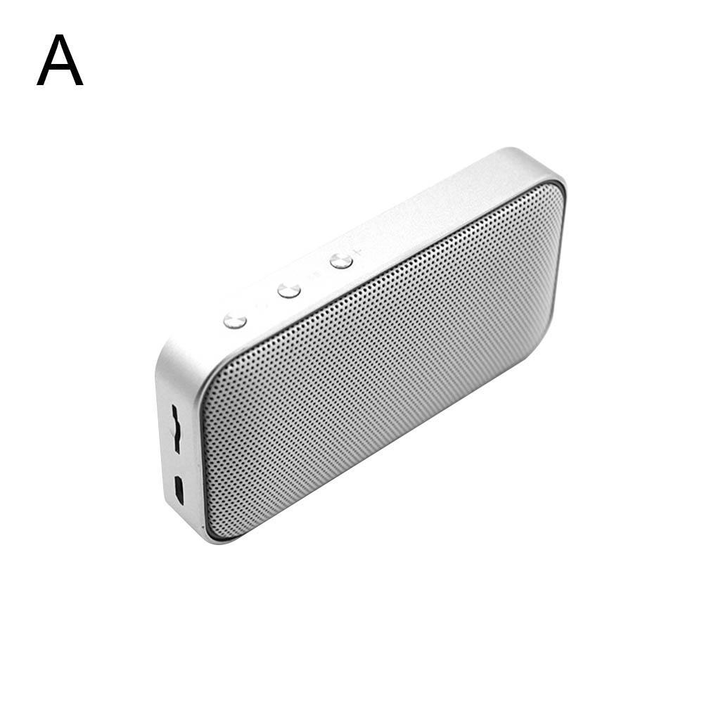 Di động không dây ngoài trời Mini Audio Audio LOUDSPEAKER Hỗ trợ USB Loa sạc lại TF Bluetooth-Compt X0T3 Color: white