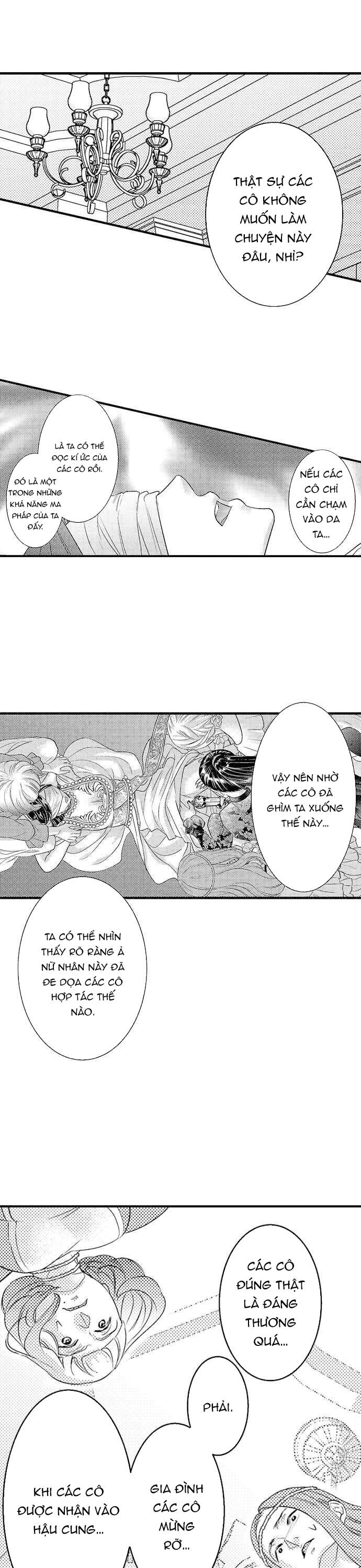 chuyển sinh vào thế giới khác ~ nếu muốn trở thành nữ hoàng hãy tìm cách để được hoàng đế sủng ái vào ban đêm chapter 35.1 5