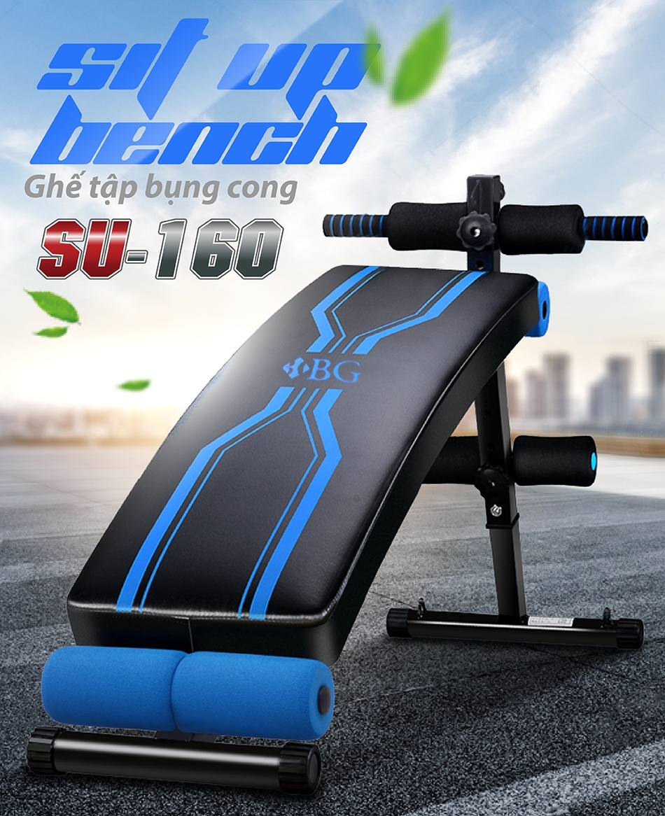 BG Ghế tập bụng ALL MODEL - Máy tập thể dục, thể hình, tập gym đa năng phù hợp cho cả nam và nữ