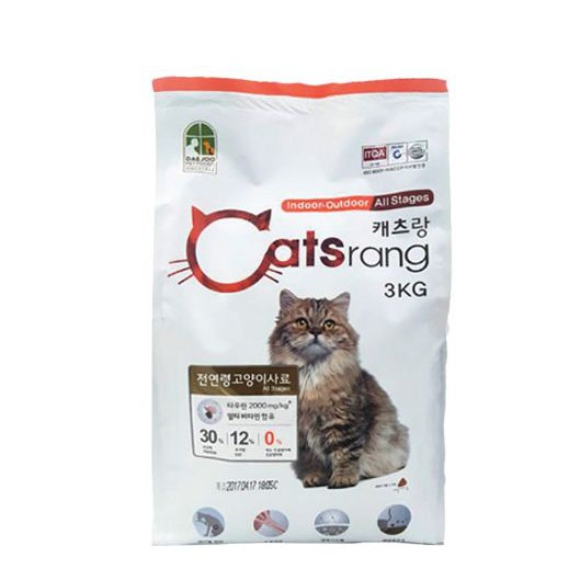 THỨC ĂN CHO MÈO MỌI LỨA TUỔI CATSRANG 3KG