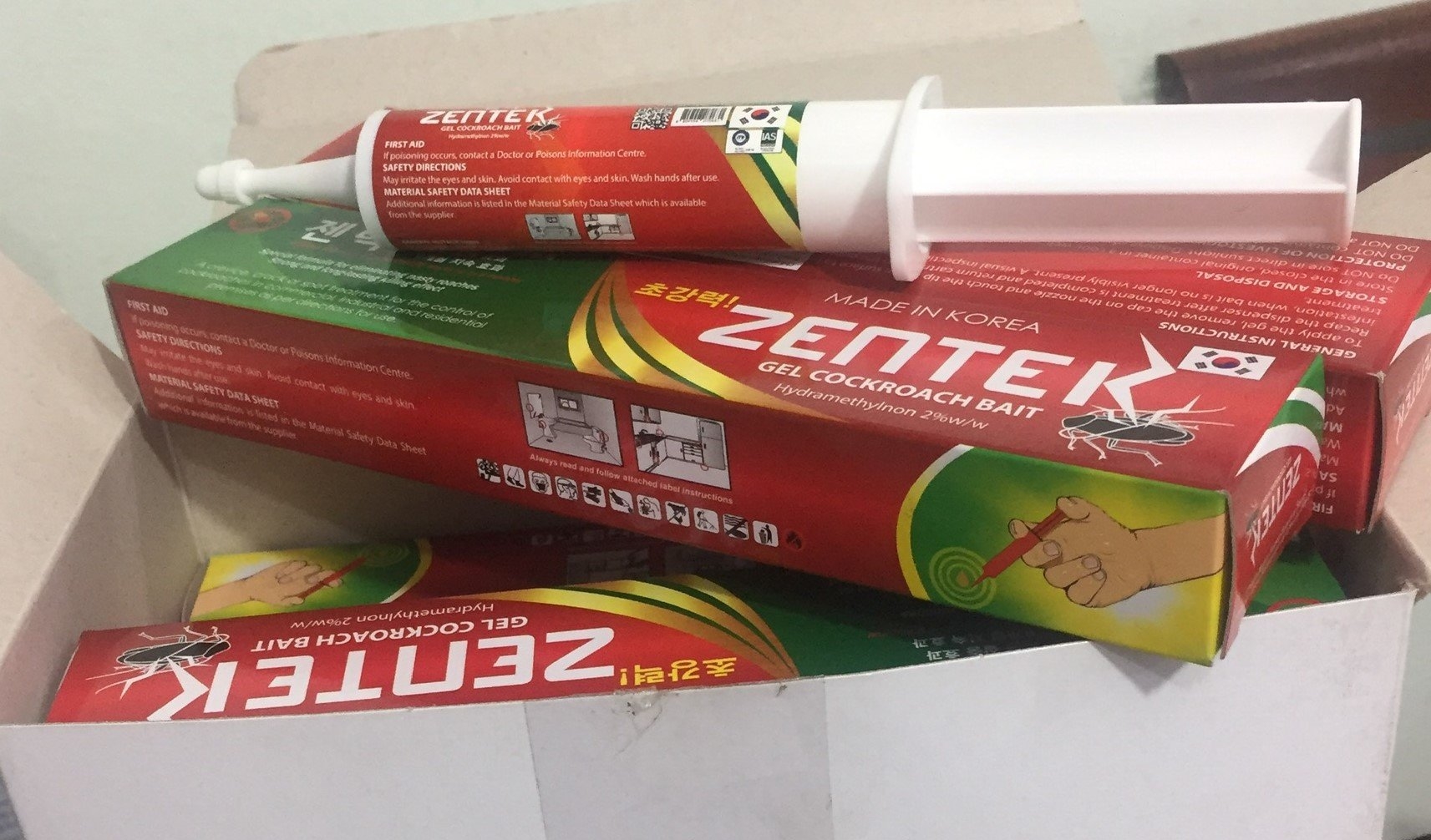 GEL BẢ DIỆT GIÁN ZENTEK NHẬP KHẨU HÀN QUỐC