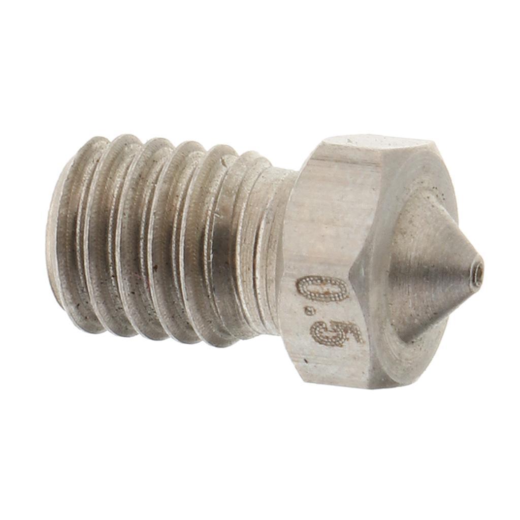 0.5mm 3D  Extruder Nozzle Printhead Brass Copper for 1.75mm Filament