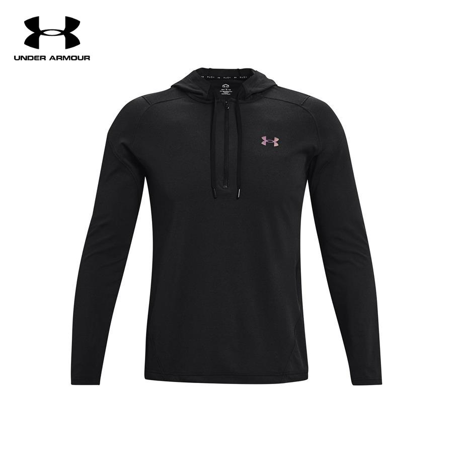 Áo khoác hoodie tay dài có nón thể thao nam Under Armour RUSH 1/2 Zip - 1361507-001