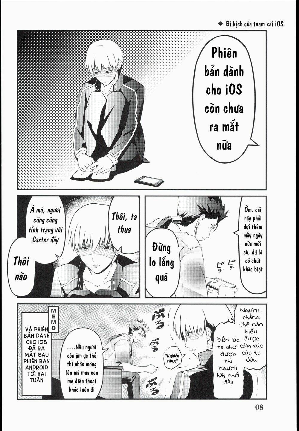 saber-san chơi fgo! chapter 1 10