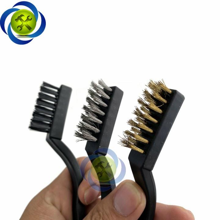 Bàn chải sợi thép L+R+T 202028  dài 170mm