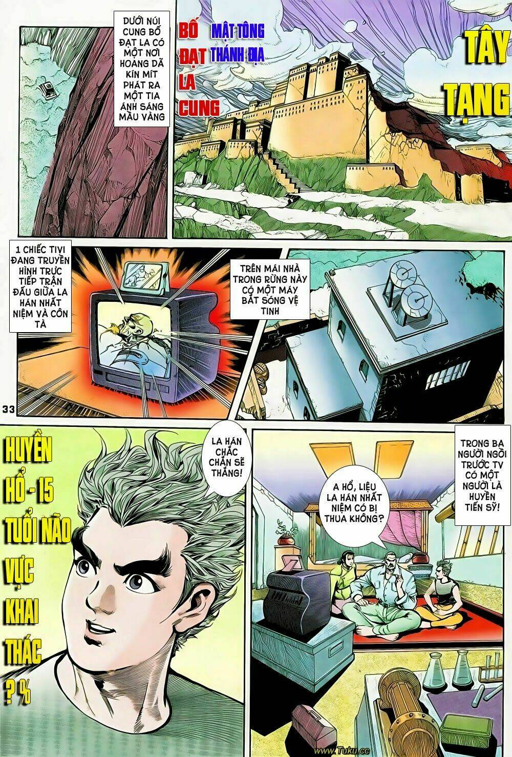 long hổ ngũ thế chapter 1 33