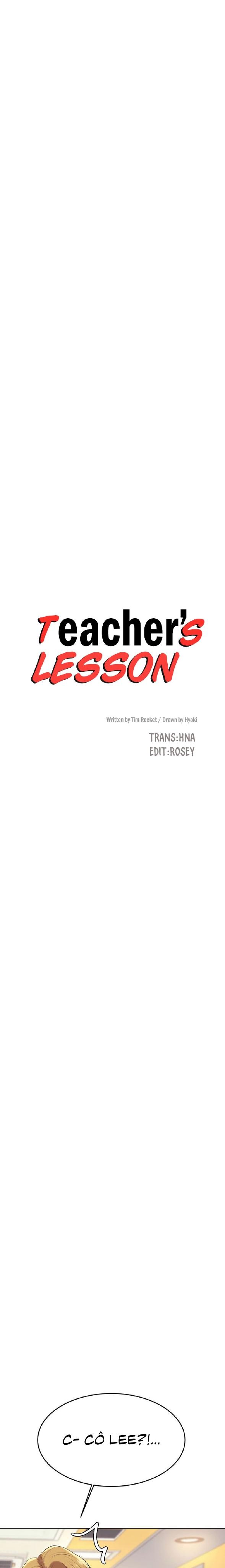 teacher lesson - manhwa 18+ chapter 7 3