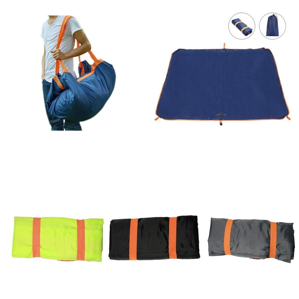 Multifunctional Portable Waterproof Outdoor Beach Mat Travel Bag Camping Hiking Picnic Blanket - Choose Colors