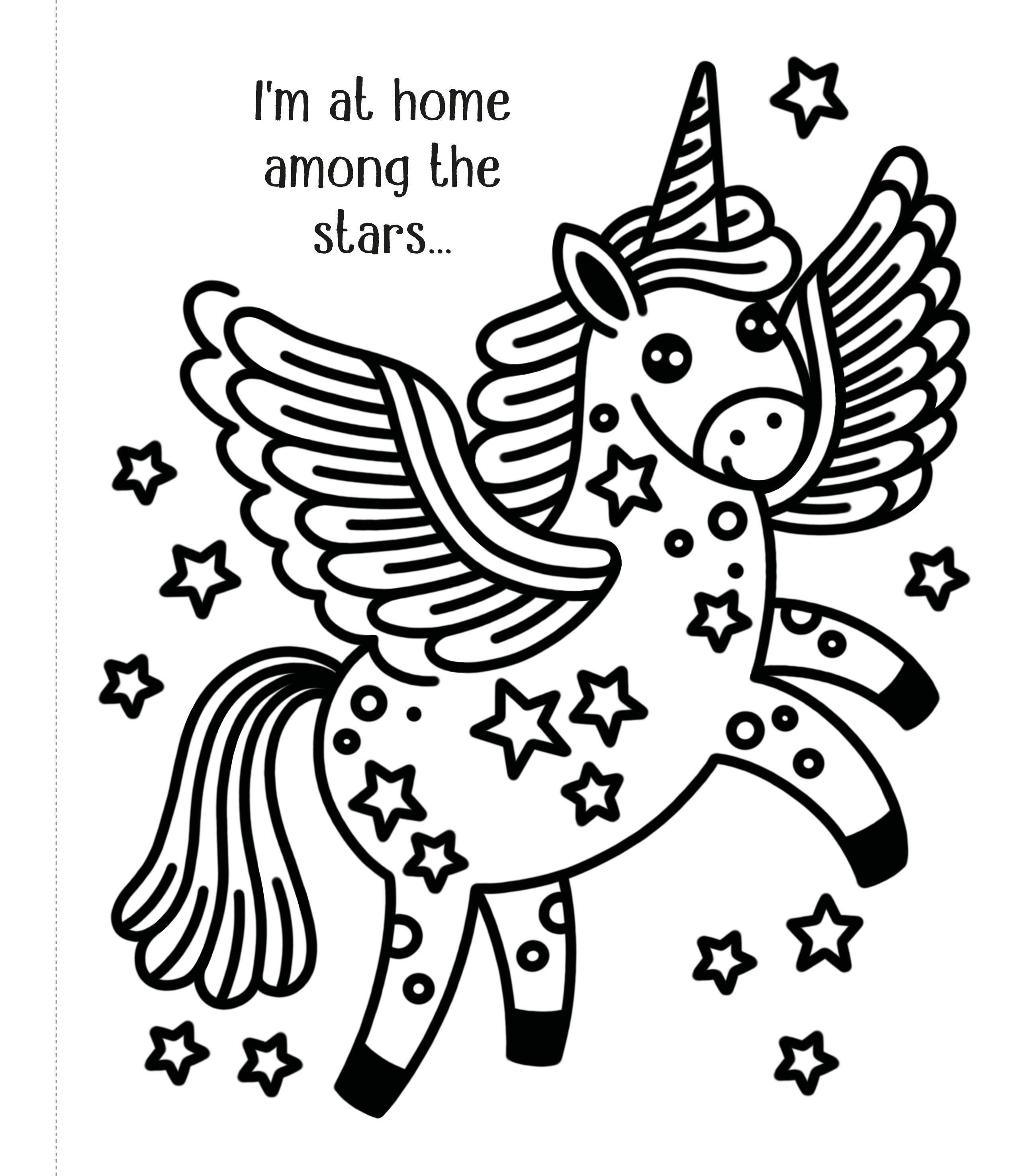 Sách ngoại văn: First Magic Painting Cute Unicorns