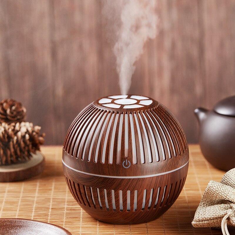 LED Light Ultrasonic Air Humidifier Mini USB Aroma Essential Oil Diffuser Mist Maker 130ML Aroma Diffuser Home Beauty Tool