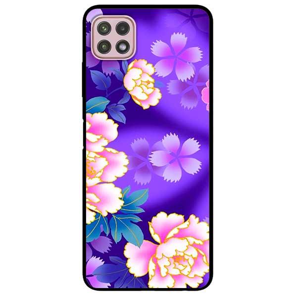 Ốp lưng dành cho Samsung Galaxy A22  / A22  - Hoa Ánh Tím