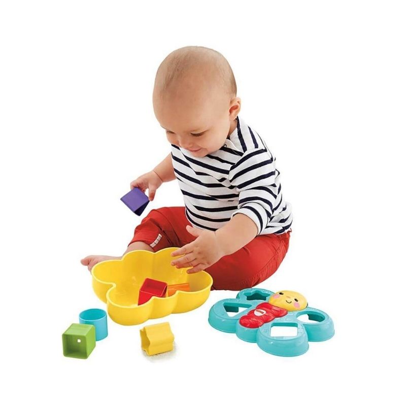 Đồ Chơi FISHER PRICE Đồ Chơi Nhận Dạng Hình Khối Chú Bướm Ngộ Nghĩnh CDC22