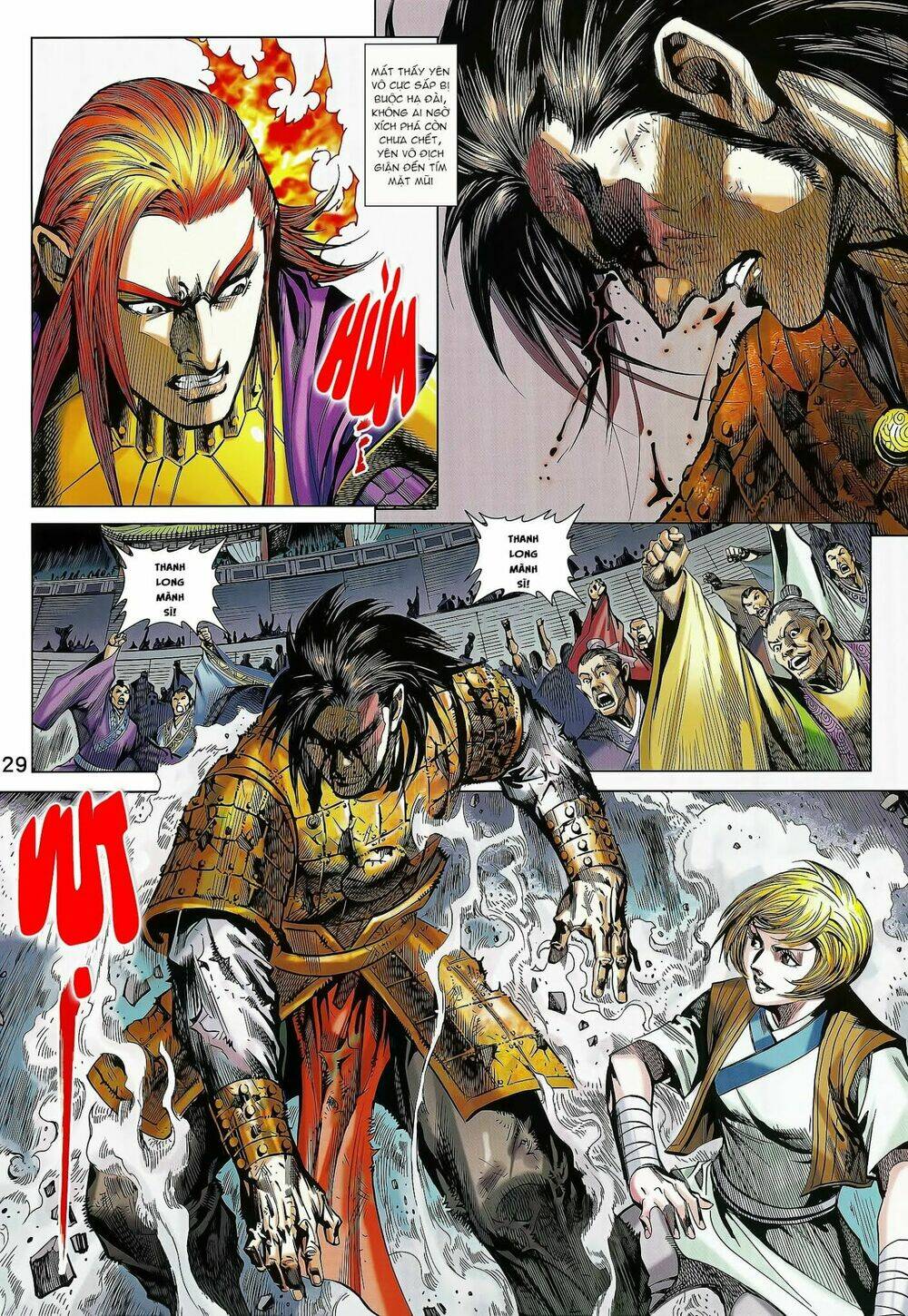 xuân thu mãnh sĩ chapter 14.2 16