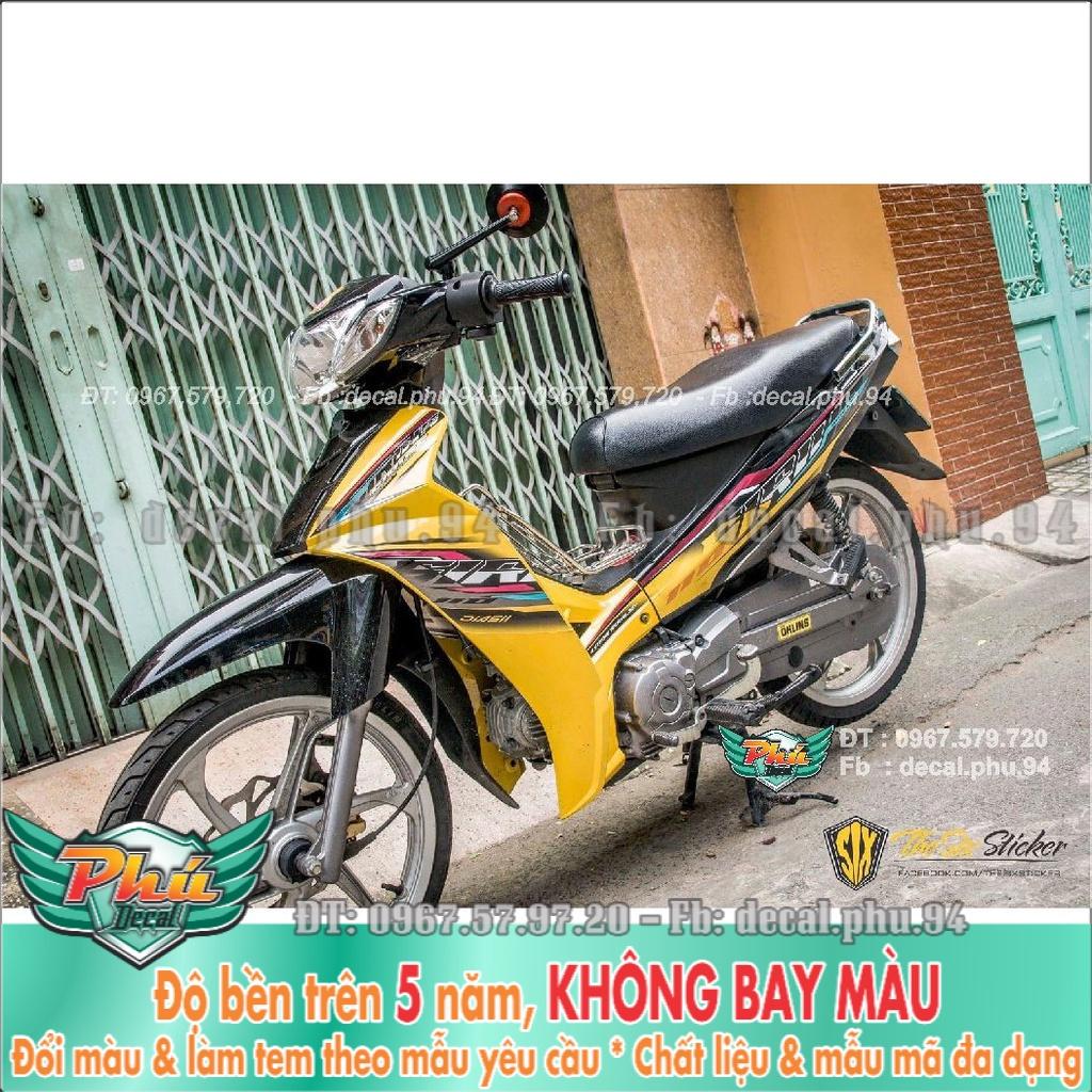 Tem rời Sirius vàng đen mới -1