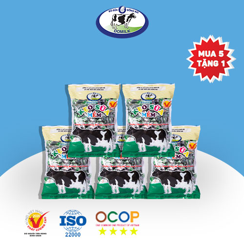 Combo 5 kẹo sữa mềm