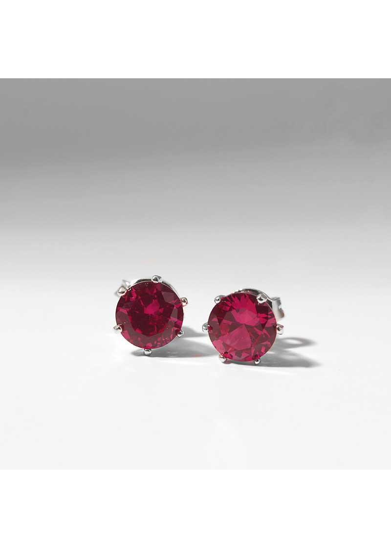 Bông Tai Artificial Diamonds Red Glosbe