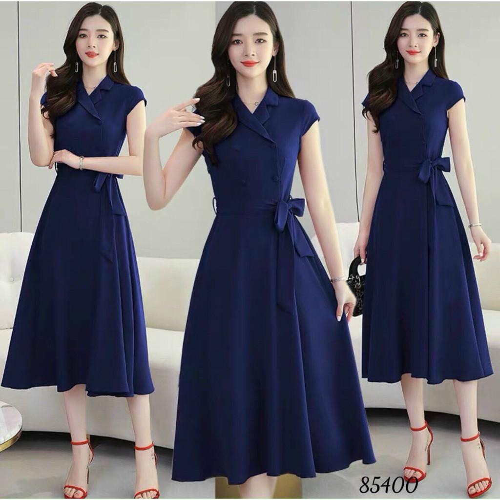 ĐẦM COTTON LẠNH DÁNG XÒE XINH XẮN,HỌA TIẾT TRƠN NHƯNG KHÔNG KÉM PHẦN SANG TRỌNG KHÁNH AN STORE