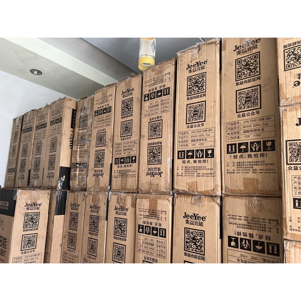 Đèn đường LED 50W cao cấp, năng lượng mặt trời, tự động điều khiển sáng tối, đèn LED dự án. Hàng mới thanh lý. (JY-ST-50