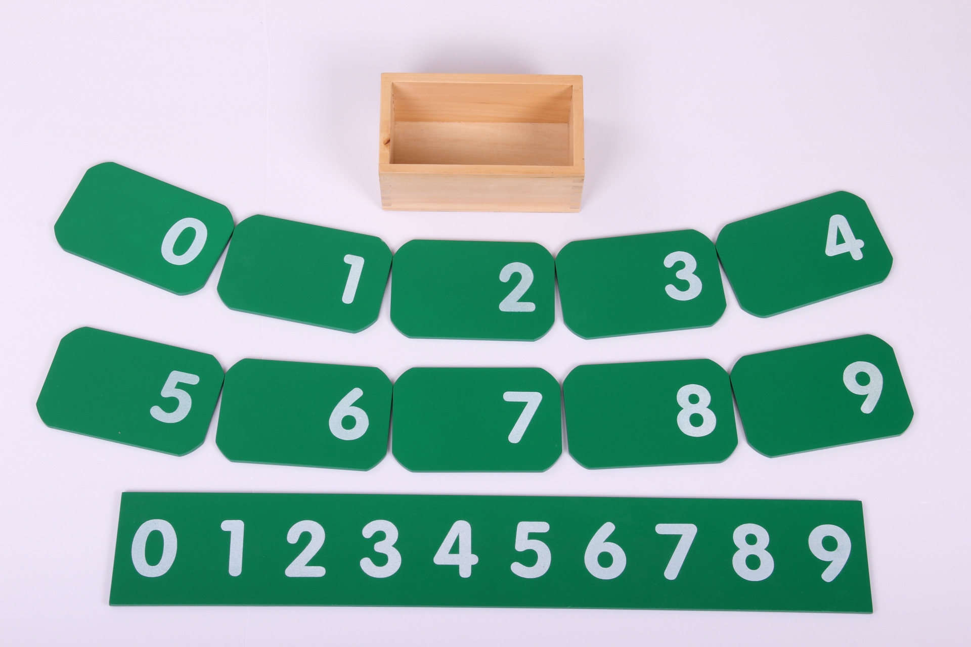 Hộp số cát nhám - Sandpaper Numbers with Box