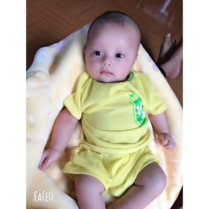Combo 5 bộ thể thao cộc tay cotton 2 chiều từ 3-14kg