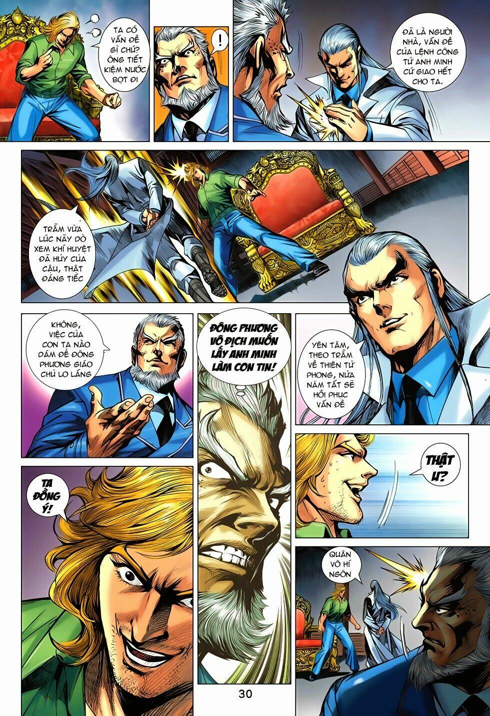 tân tác long hổ môn chapter 695 30