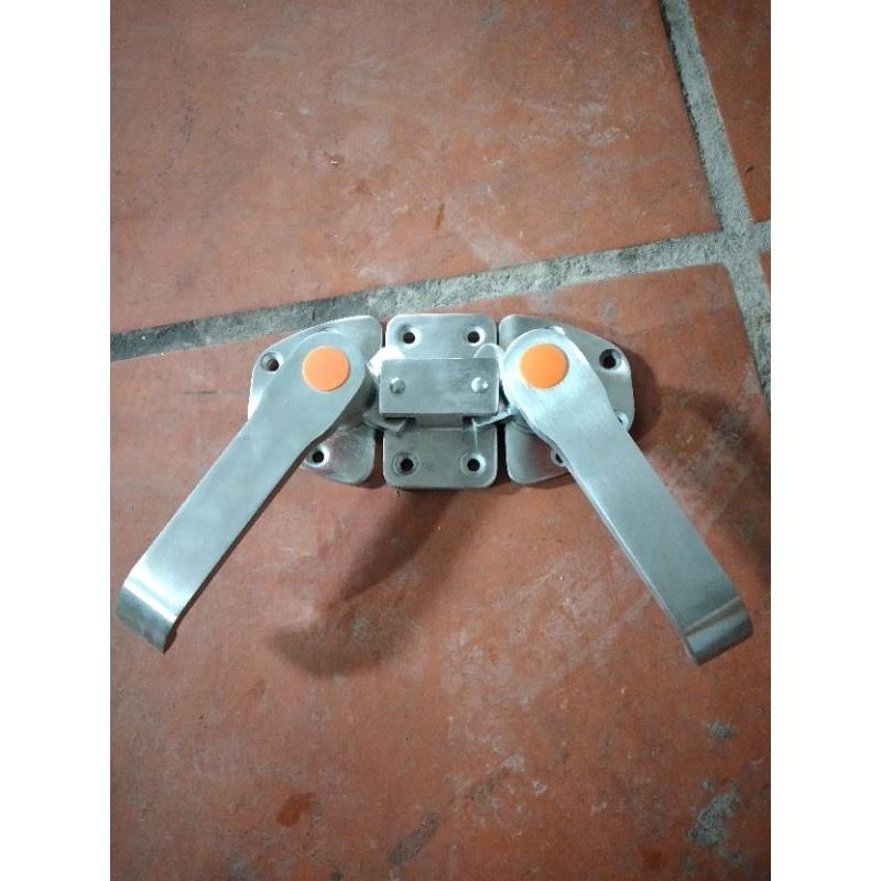 Bộ tay khóa tủ cơm inox 304
