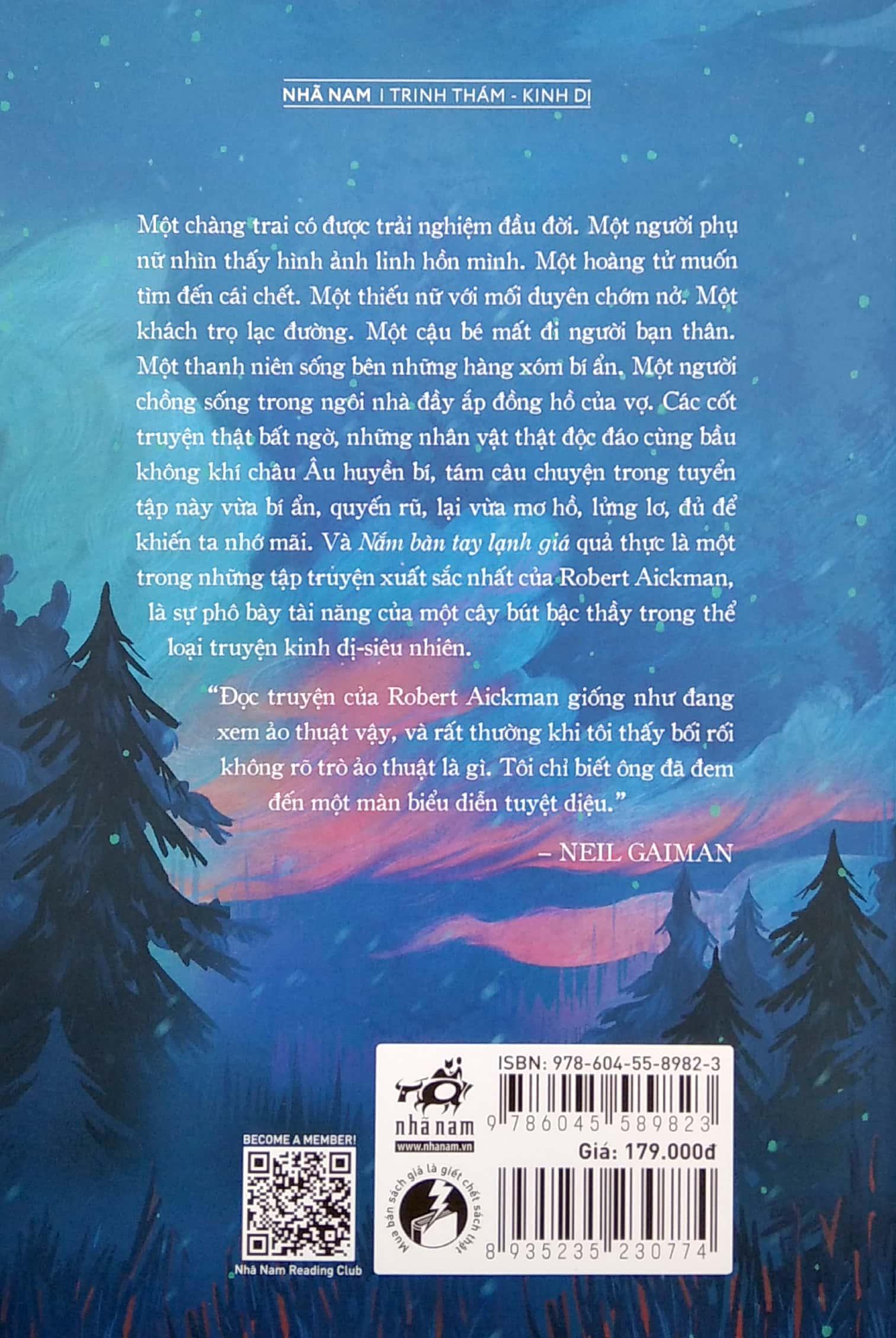 Sách Nắm Bàn Tay Lạnh Giá