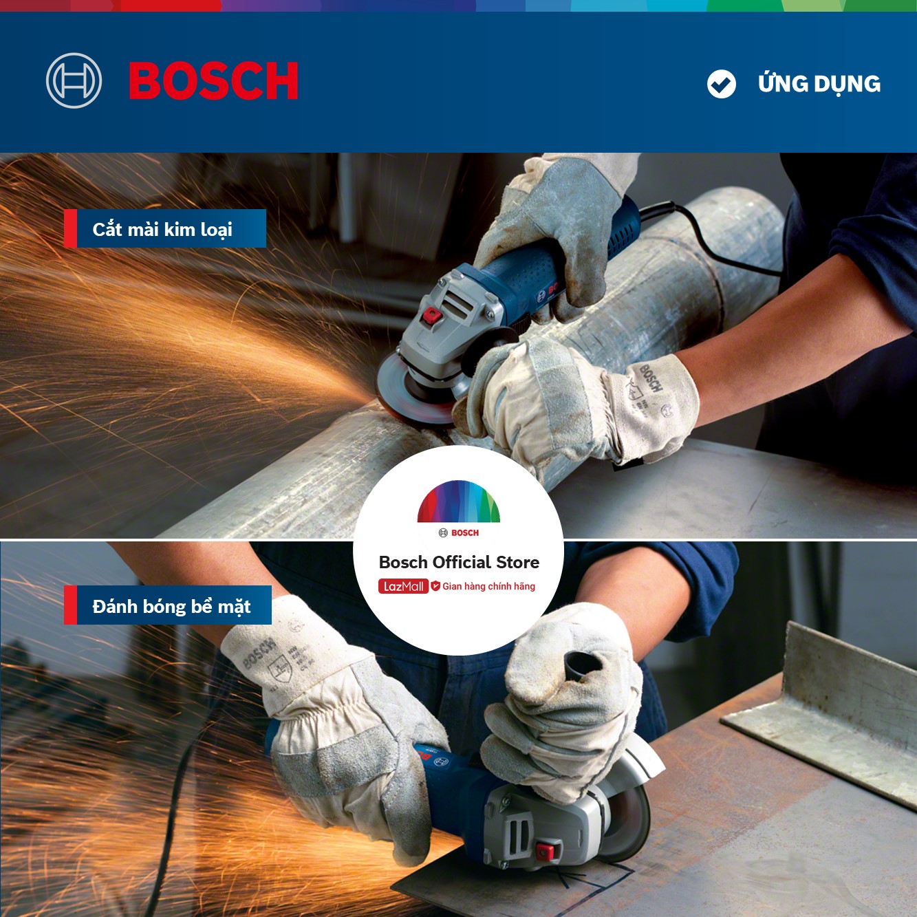 Máy mài góc Bosch GWS 7-100 T