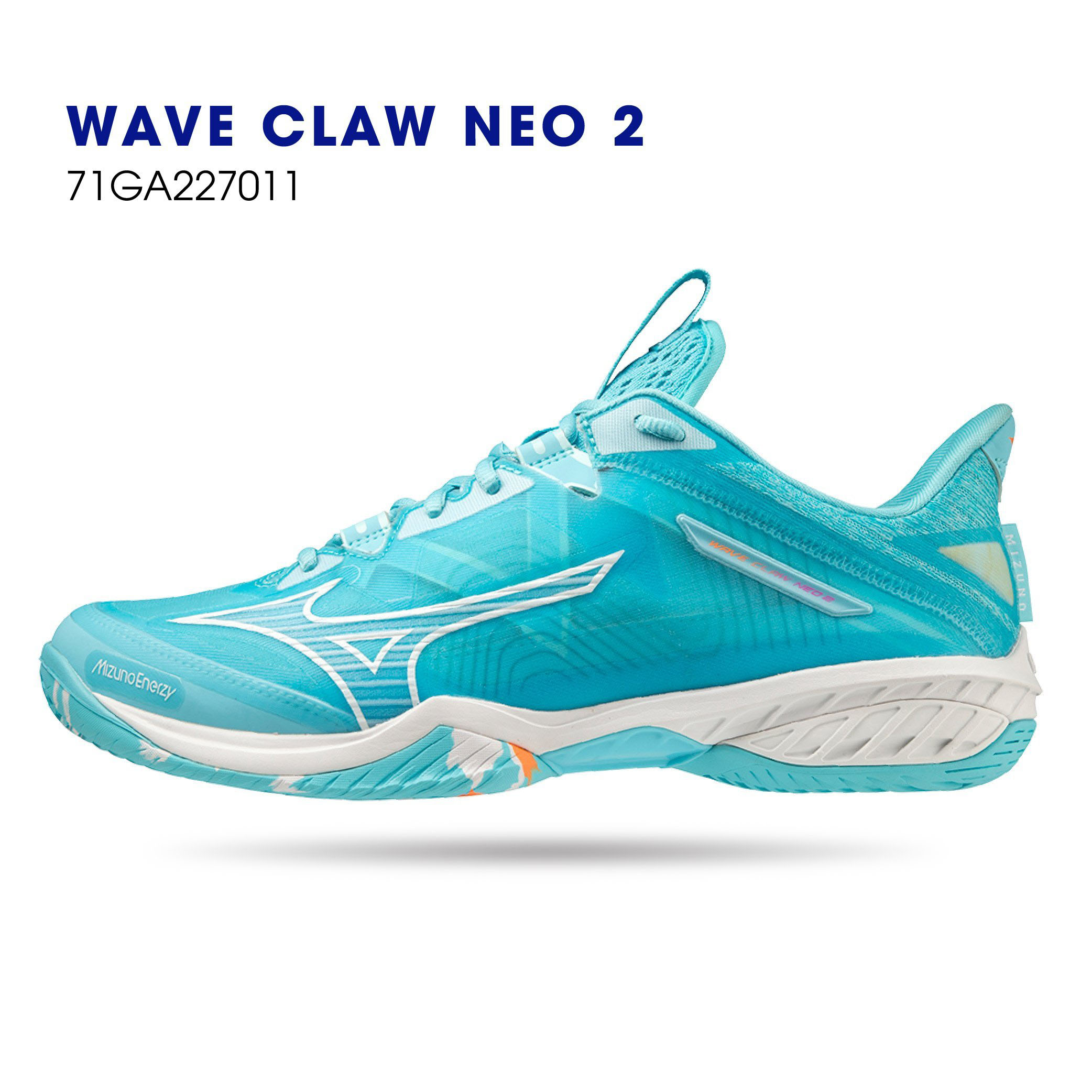 Giày cầu lông Mizuno Wave Claw neo 2 chính hãng chuyên nghiệp cho cả nam và nữ-tặng tất thể thao bendu