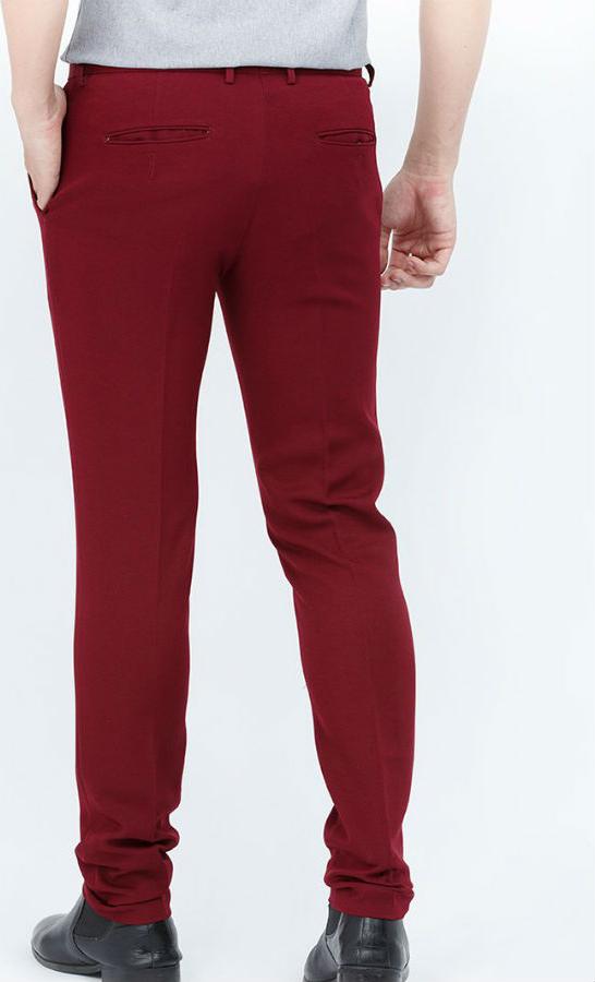 Quần Tây Nam Titishop QTN47 - Đỏ Đô (Size
