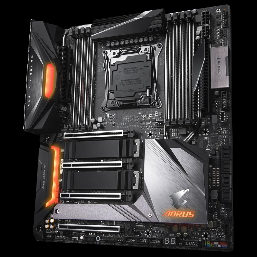 Mainboard Gigabyte X299X AORUS MASTER Socket LGA2066 - Hàng Chính Hãng 