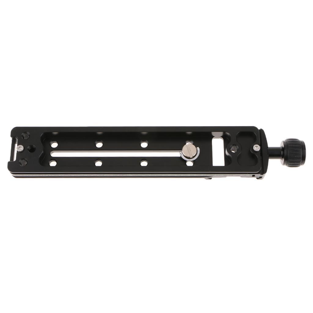 200mm Nodal Slide Rail Quick Release Plate Clamp for Macro Panoramic Arca