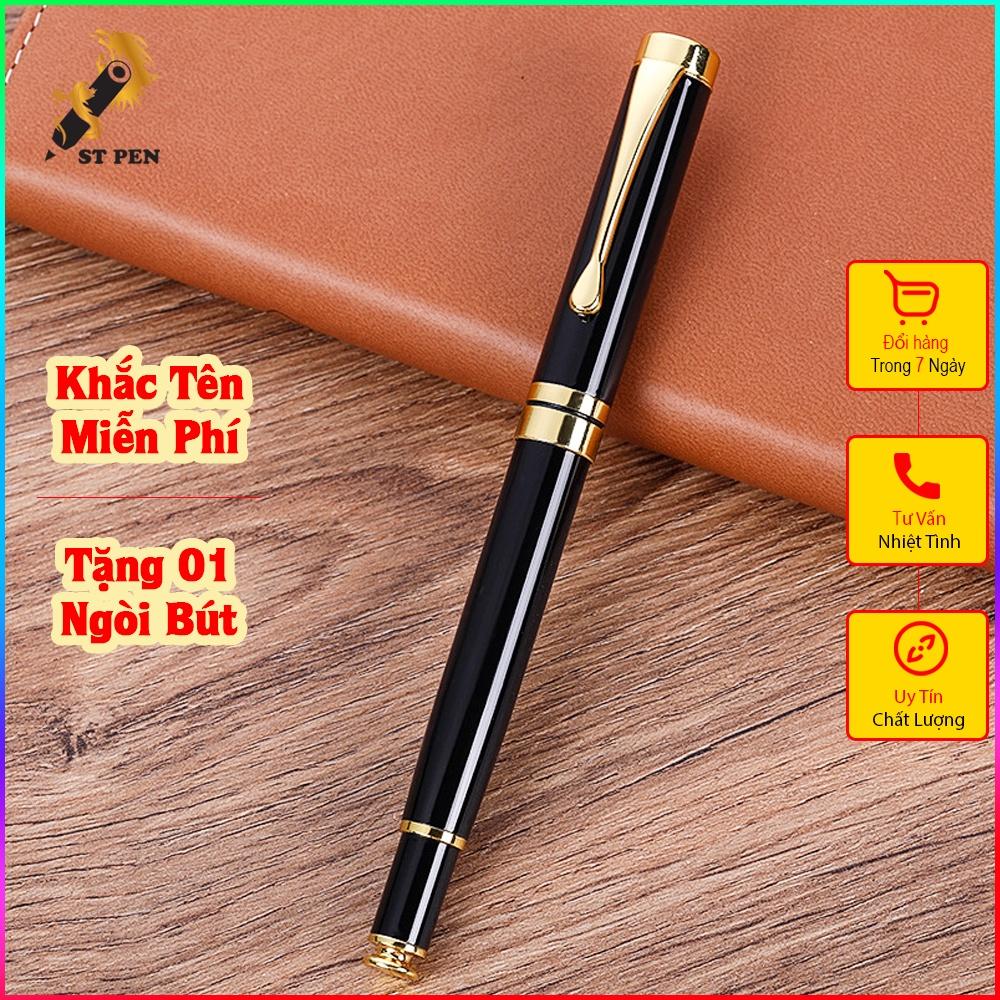 Bút ký giá rẻ ST08,ngòi bi 0.5mm,viết kí khắc tên miễn phí theo yêu cầu (Tặng 01 ngòi dự phòng) QUÀ TẶNG 20-11 Ý NGHĨA