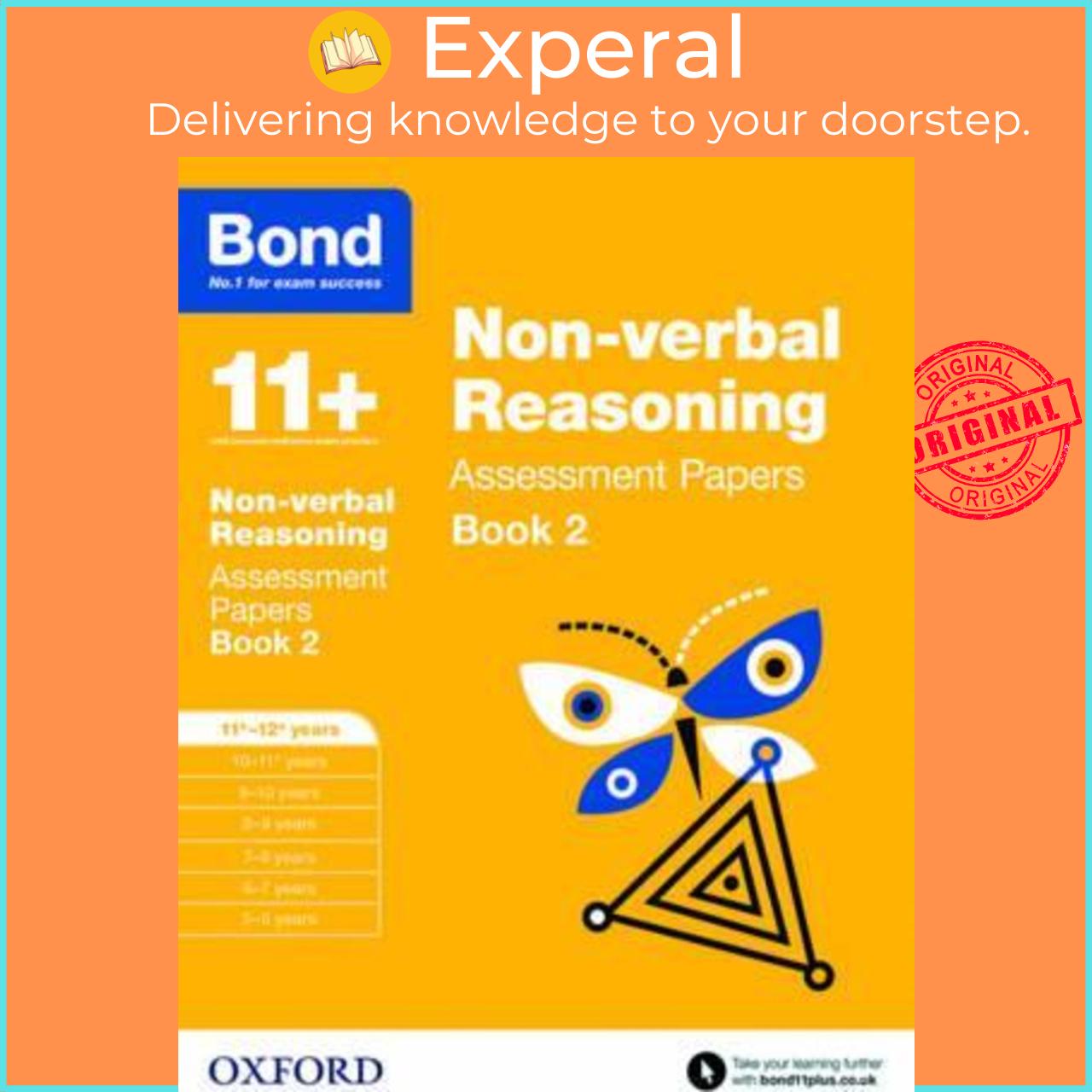 Sách - Bond 11+: Non-verbal Reasoning: Assessment Papers : 11+-12+ years Book 2 by Nic Morgan (UK edition, paperback)