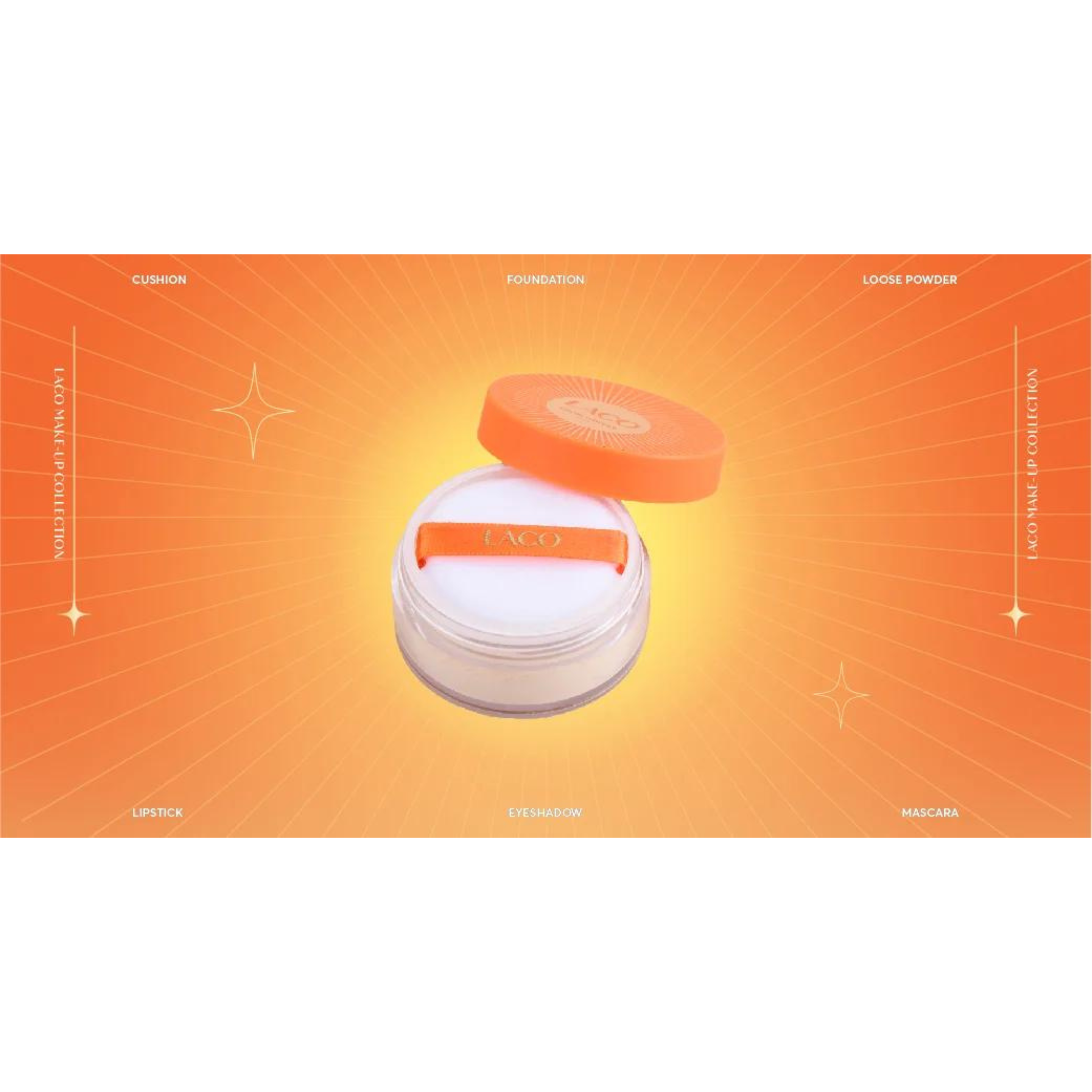 Phấn Phủ LACO LOOSE POWDER - Giúp Che Khuyết Điểm, Giữ Được Lớp Trang Điểm Lâu Hơn
