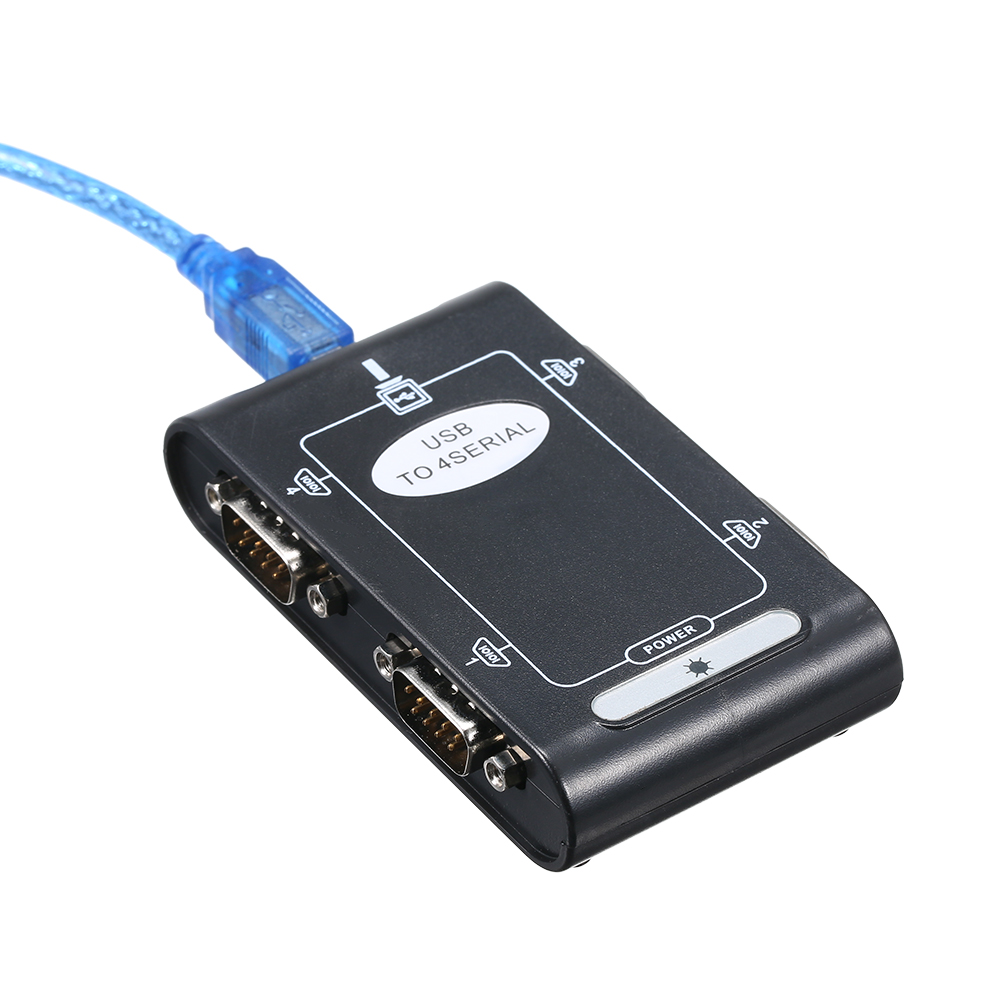 Bộ Điều Hợp DB9 Com USB2.0 Sang 4 Cổng Rs232 Cho Máy In Và Máy Quét Pos Của Máy Tính Xách Tay PC
