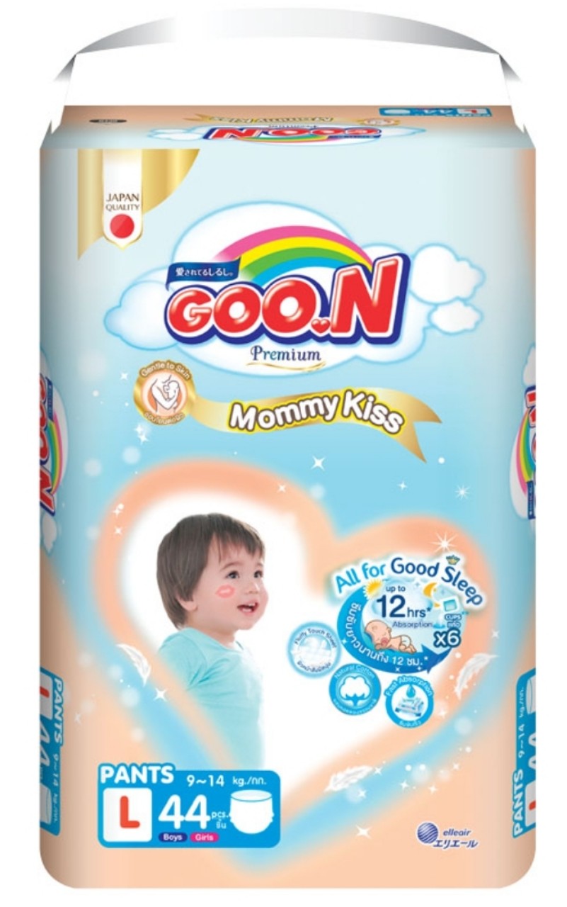 (MẪU MỚI) TÃ QUẦN/ BỈM QUẦN GOO.N MOMMY KISS ĐỦ SIZE M54/ L44/ XL40/ XXL34