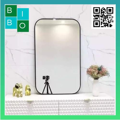 Gương Vuông Viền Đen Sơn Tĩnh Điện