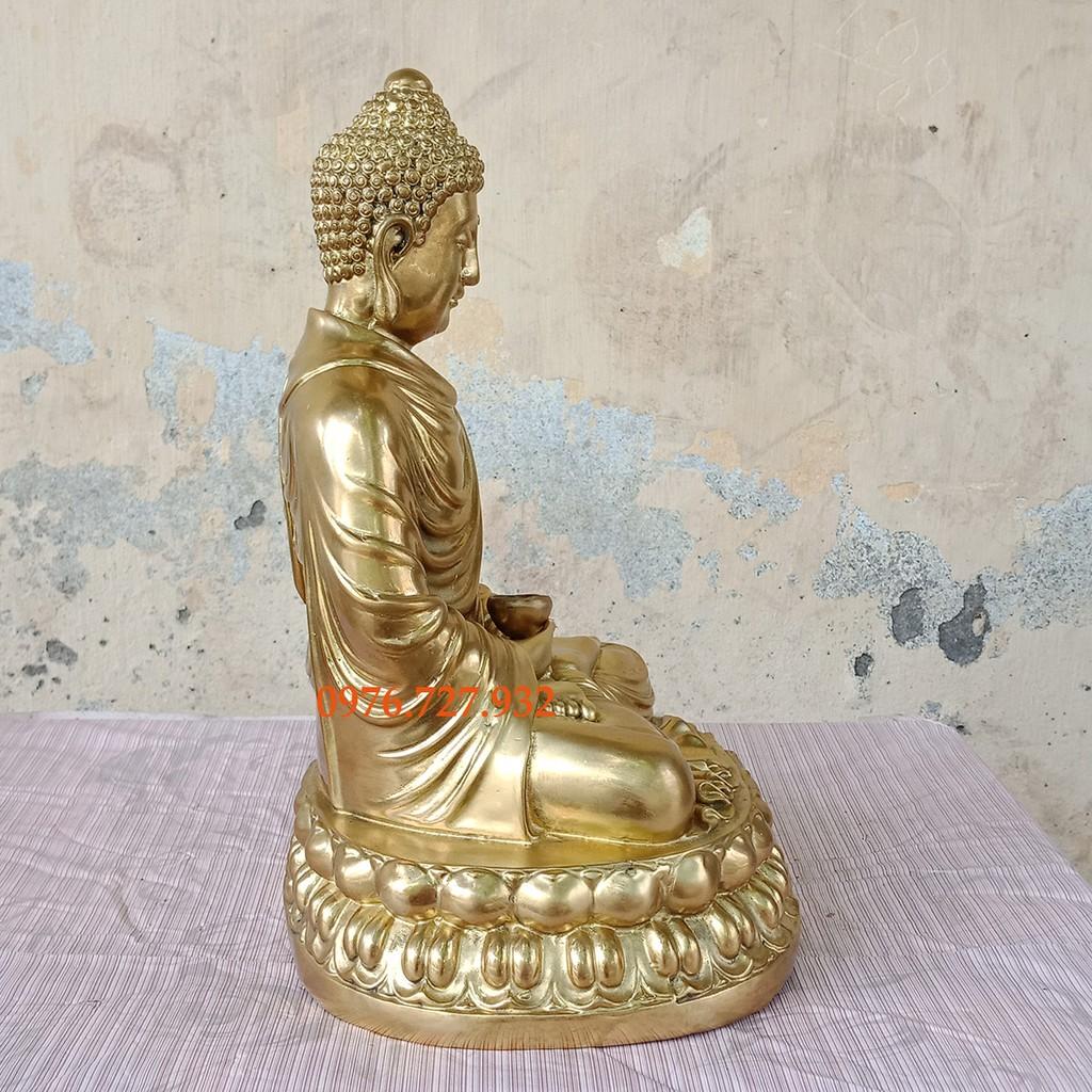 Tượng phật Thích Ca cao 30cm, bán tượng thích ca bằng đồng, giá tượng thích ca bằng đồng