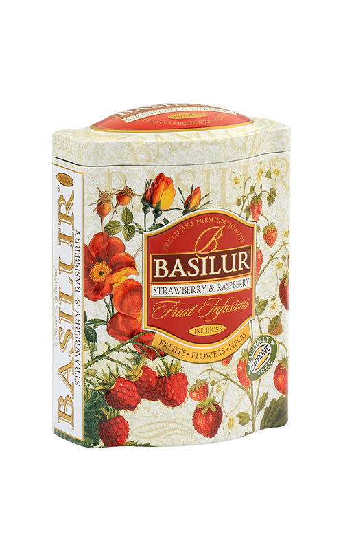 Trà trái cây Basilur vị dâu tây & dâu rừng – 100g