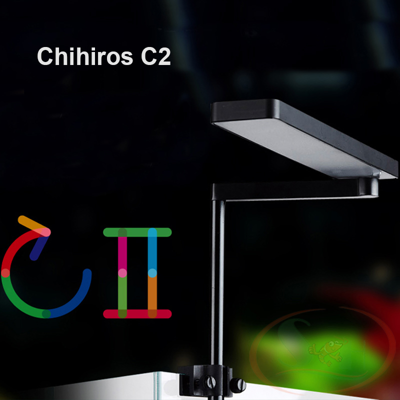 Đèn led kẹp Chihiros C2 trắng, RGB Desktop Light CII quang phổ bể thủy sinh cá tép mini