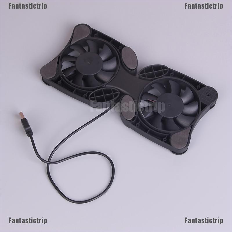 Quạt Đôi mini usb Làm Mát Cho Laptop 10