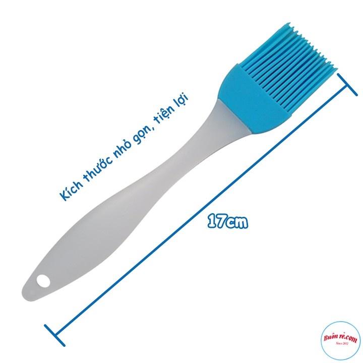 Cọ chổi quét dầu mỡ, nước sốt, mặt bánh, Cọ silicon cán nhựa