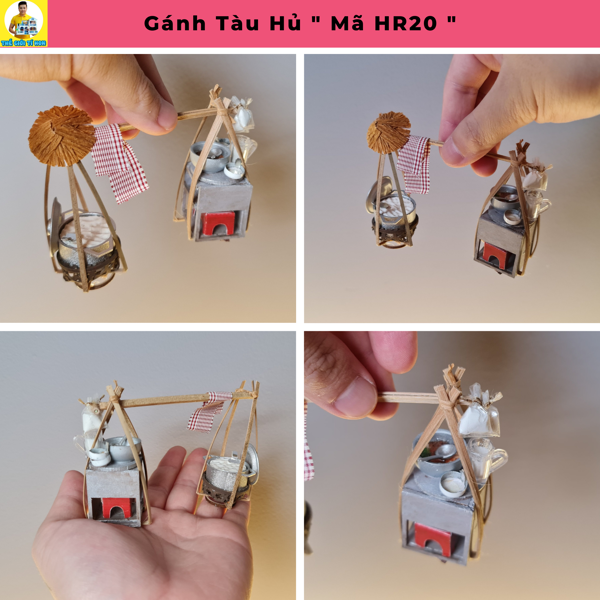 Mô Hình Gánh Tàu Hủ HR20