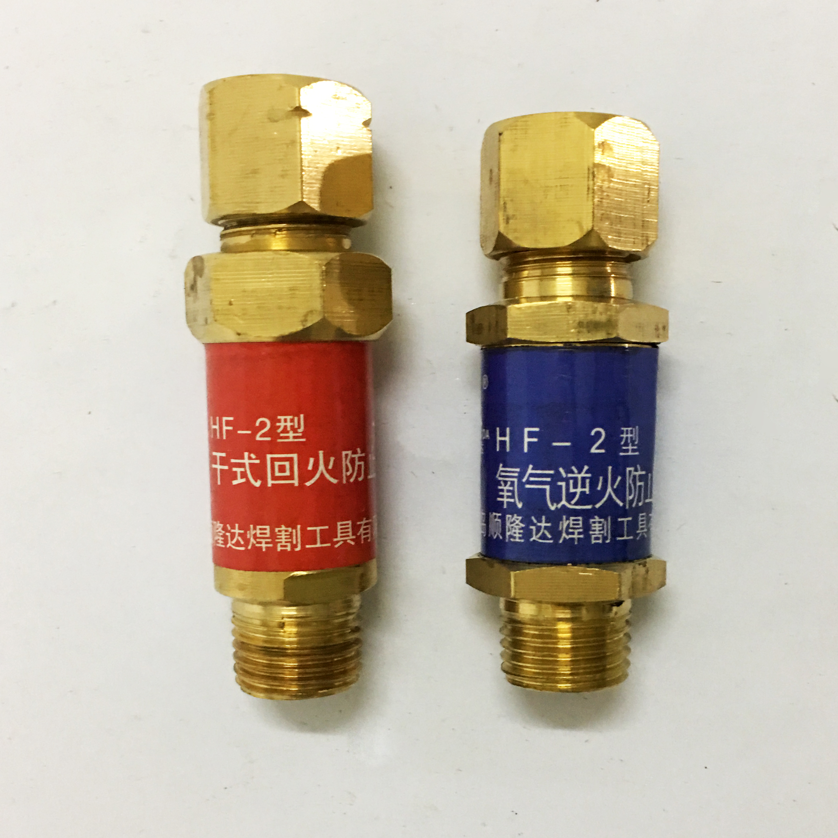 Bộ van chống cháy ngược Gas-Oxy lắp cho đồng hồ Gas và đồng hồ Oxy