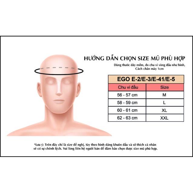 MŨ BẢO HIỂM EGO E3